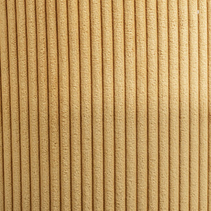 Roy Yellow Microsuede Fabric Ottoman/Stool 445Yellow Meridian Furniture