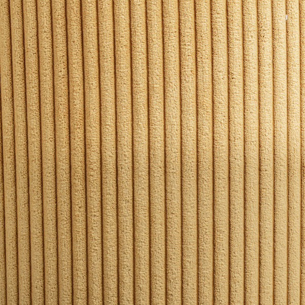 Roy Yellow Microsuede Fabric Ottoman/Stool 445Yellow Meridian Furniture