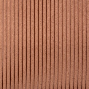 Roy Cognac Microsuede Fabric Ottoman/Stool 446Cognac Meridian Furniture