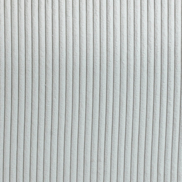 Roy Cream Microsuede Fabric Ottoman/Stool 446Cream Meridian Furniture