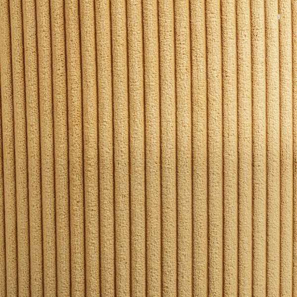 Roy Yellow Microsuede Fabric Ottoman/Stool 446Yellow Meridian Furniture