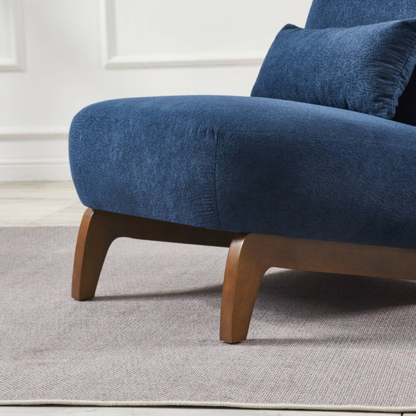 English Elm Modern Plush Accent Chair Heavily Padded Seat with Pillow for Living Room or Office W2085P381045