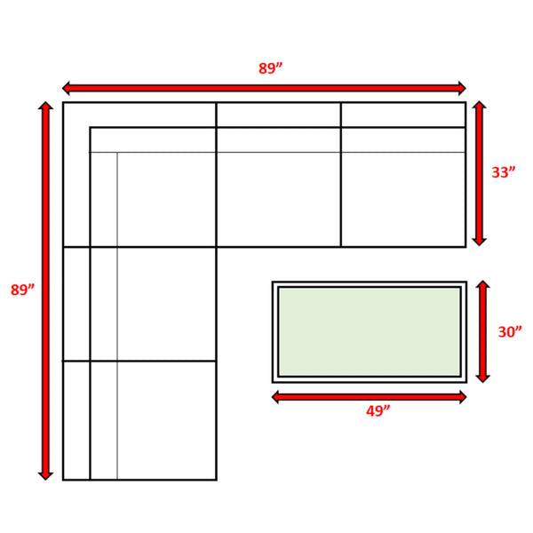 English Elm Fully Assembled 6-Piece Rattan Sofa Set With Weather-Resistant Cushions For Ultimate Outdoor Comfort B120S00131