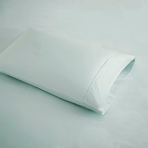 JLA Home Beautyrest - Cooling Cotton Blend Sateen Sheet Set - 600 TC, OEKO-TEX Certified, Moisture-Wicking, Deep Pocket Luxury Seafoam BR20-1000