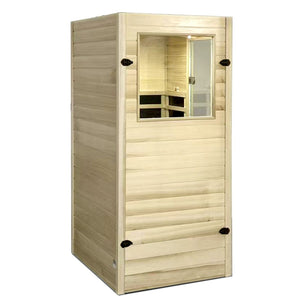 English Elm Xy-909mb-l--a European Aspen Infrared Sauna Cabin with Bluetooth and Digital Controls W5628P491821