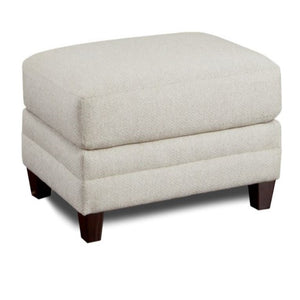 Fusion Basic Wool Ottoman In Khaki - Stylish, Durable, And Stain-resistant With Elegant Wood Legs Khaki S,95% Polypropylene,5% Polyester 4483 Basic Wool Ottoman