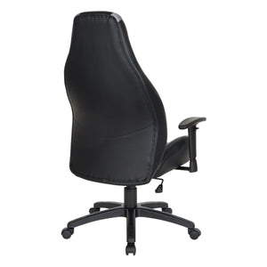 OSP Home Furnishings Commander Gaming Chair Grey