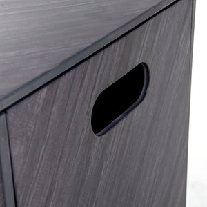 English Elm Stone Grain Propane Tank Cover Table Stone Gray Iron Outdoor Side Table Hide 20LB Tank Stylish W3131P336102