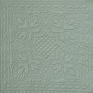 English Elm 6 Piece Reversible Scalloped Edge Daybed Cover Set with Antimicrobial Protection, Cottage Chic Elegance Seafoam 17.72 L x 15.75 W x 8.27 H B03597554