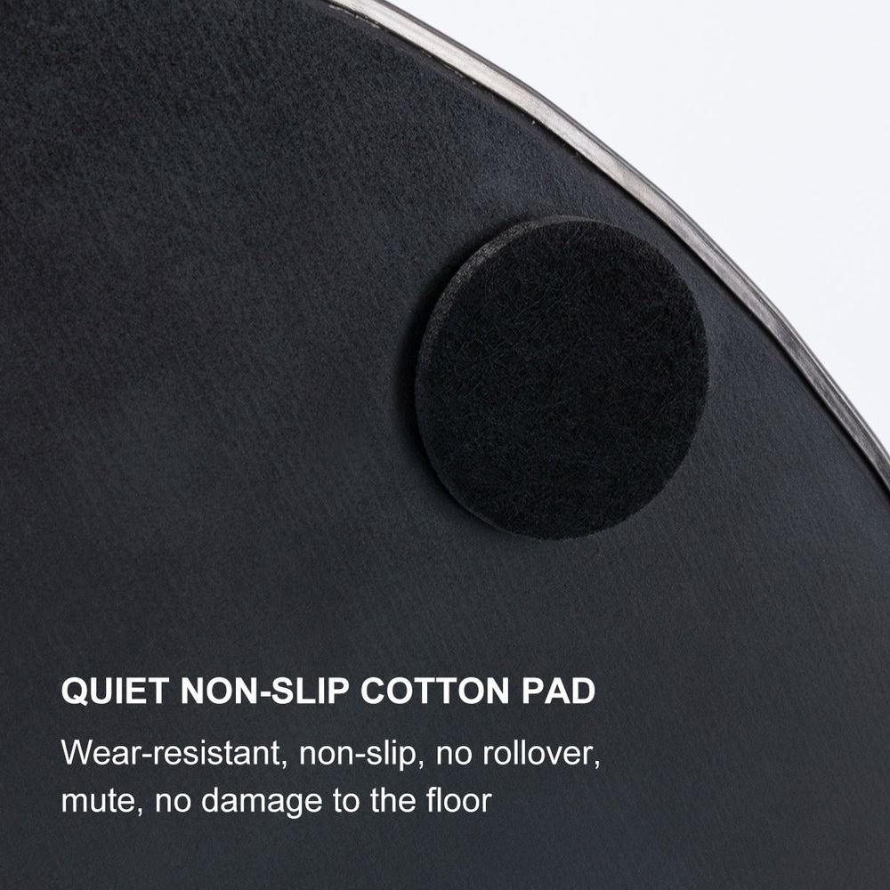 English Elm Titanium Modern Stainless Steel Swivel Bar Stool with Backrest Adjustable Height, Durable Gaslift Base Black W2195P290199