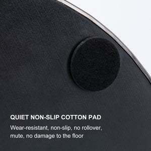 English Elm Titanium Modern Stainless Steel Swivel Bar Stool with Backrest Adjustable Height, Durable Gaslift Base Black W2195P290199