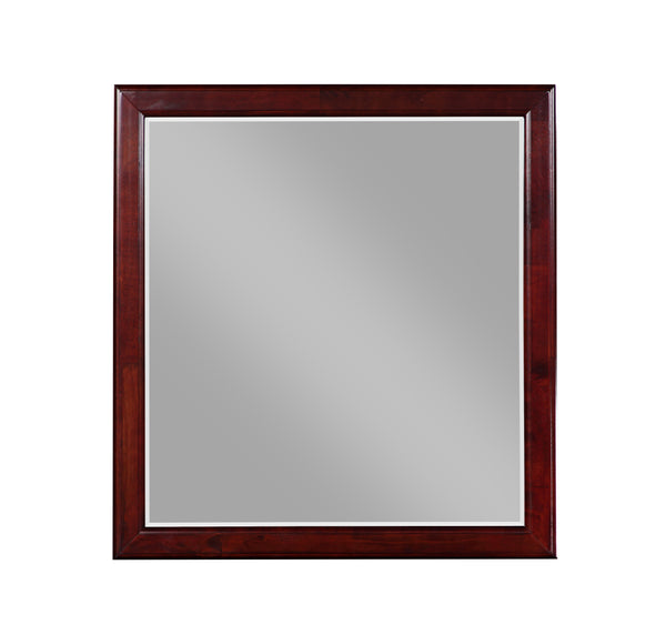 English Elm Louis Philippe Cherry Finish Mirror - Elegant Classic Design, Versatile Accent For Any Room Space B2726P252751