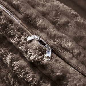 English Elm Plush Corduroy Ottoman with High-Density Sponge and Solid Wood Frame for Living Room & Office Seating Camel W1885P346912