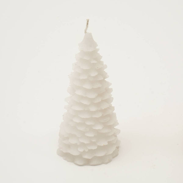 English Elm Holiday Elegance Soy Wax Candle Set - 6 Tree-Shaped Candles In Gold, Silver & White For Festive Décor B346P336830