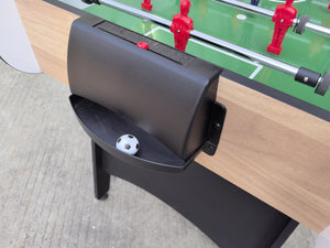 English Elm Soccer Foosball Table 4 Foot Chrome Rod Mdf Game Room Family Indoor Play W1936P304934