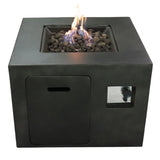 English Elm 24'' H X 30'' W Concrete Outdoor Fire Pit