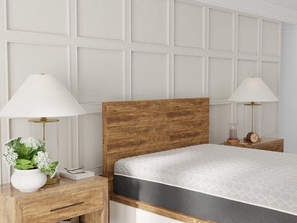 English Elm Copper Infused Hybrid King Mattress with Cooling Cover and Pocketed Coil Support B047P300732