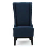 Christopher Knight Home® - Noble House - Callie Dark Blue Fabric Dining Chair