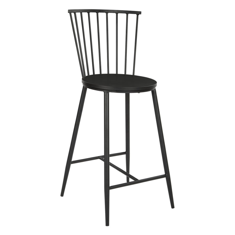 OSP Home Furnishings Bryce Counter Stool Black