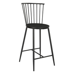OSP Home Furnishings Bryce Counter Stool Black