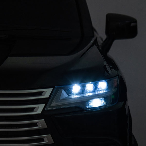 English Elm Licensed Lexus Lx600 24v Two Seater Kids Ride on Suv with Remote and Suspension Black W1578P339061