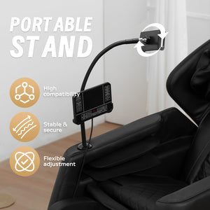 English Elm Massage Chair Recliner With Zero Gravity, Full Body Air Pressure & Ergonomic Comfort For Relief W1875P300906