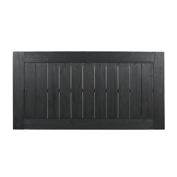 English Elm Christopher Knight Home® - Outdoor 69" Acacia Wood Dining Table with Slatted Top and Weather-Treated Finish for Patios DARK GREY 62617.00SDGRY