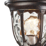 Glendale 13'' High 1-Light Outdoor Sconce - Regal Bronze 45000/1 Elk Lighting