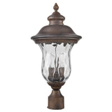 Lafayette 21'' High 2-Light Outdoor Post Light - Regal Bronze 45023/2 Elk Lighting