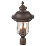 Lafayette 21'' High 2-Light Outdoor Post Light - Regal Bronze 45023/2 Elk Lighting