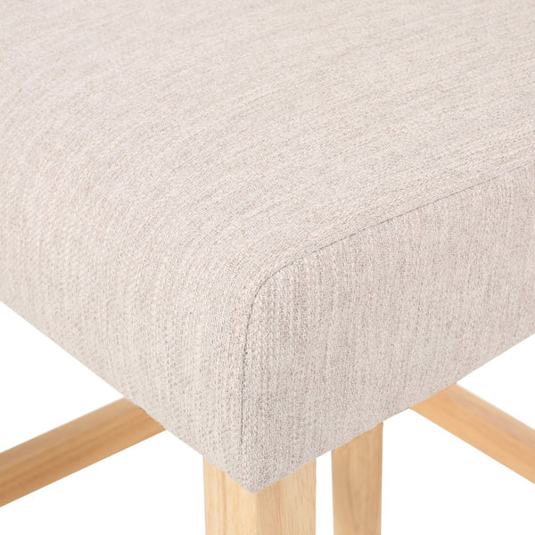 English Elm Vienna Wingback Counter Stools Set of 2 Tufted Fabric Nailhead Kitchen Bar Seating 64854.00BGE