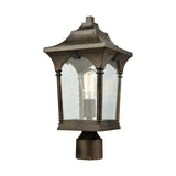 Loringdale 17'' High 1-Light Outdoor Post Light - Hazelnut Bronze 45048/1 Elk Lighting