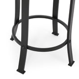 Christopher Knight Home® - Noble House - Skyla Modern Industrial Swiveling Counter Stool (Set of 2)