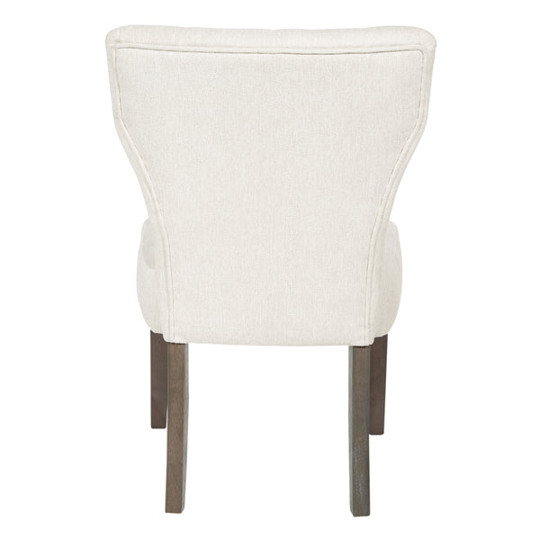 OSP Home Furnishings Andrew Dining Chair  Cream