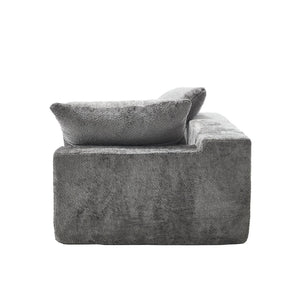 English Elm United Two-Person Sofa - Soft Chenille Upholstery, Versatile Comfort For Lounging & Work Spaces W1568P222615-GIGA