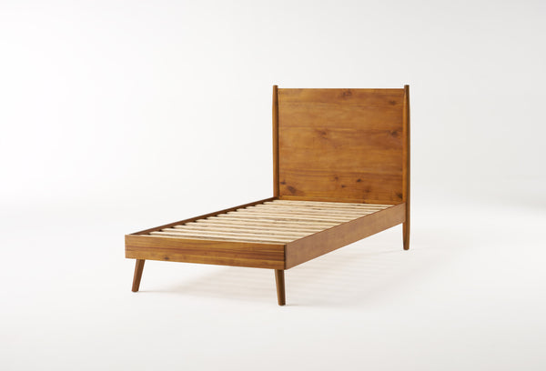English Elm Christopher Knight Home® - Cohron Solid Wood Twin Xl Platform Bed - Stylish Mid-Century Design, No Box Spring Needed, Durable Support 67062.00-TXL-H_67062.00-TXL-P