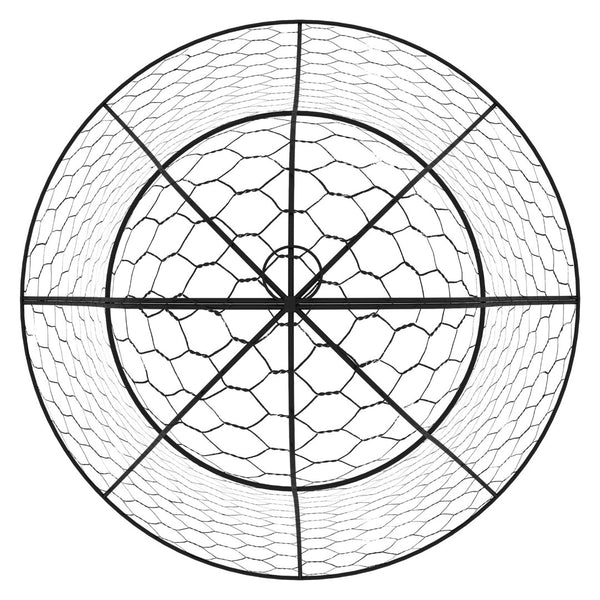 English Elm Outsunny Stackable Garden Crop Cages - 6 Pack Metal Cloche Protectors For Plants, 16" X 13" W2225P174485-GIGA