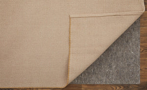 Feizy Rugs Theo Hand Woven Polypropylene Rug - Durable, Low Pile, Perfect For High-traffic Indoor & Outdoor Use Ivory,Tan Polypropylene The0827fivysndf00