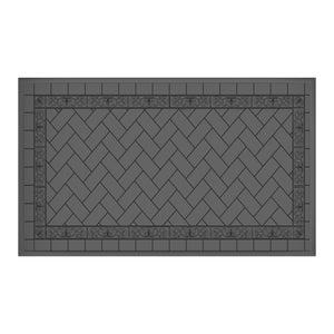 English Elm 5-Piece All-Weather Cast Aluminum Dining Set With 4 Swivel Chairs And Rectangular Table For Outdoors W1710S00455