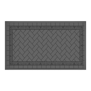 English Elm 7-Piece All-Weather Cast Aluminum Dining Set With 6 Swivel Chairs & Rectangular Table For Outdoor Fun P3 W1710S00286-GIGA