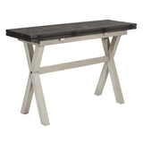 OSP Home Furnishings Kristen Flip Top Table Charcoal