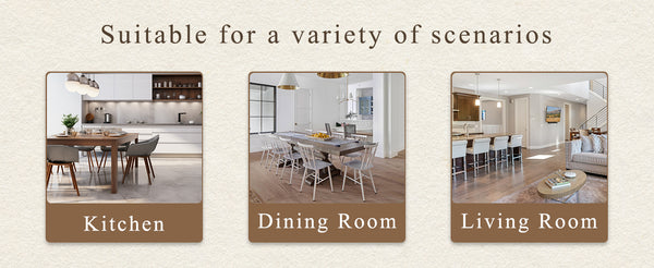 English Elm Luxury Dining Chairs Set Of 2 - Elegant Grainy Fabric & Silver Metal Legs For Stylish Comfort W1151P324770