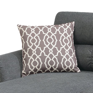 English Elm Reversible Tufted Velvet Sectional Sofa with Reversible Chaise, Nailhead Trim and Accent Pillows Slate 34 L x 88 W x 23 H B089P389528