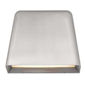 English Elm 5.5 Inch Aluminum Led Wall Sconce Dimmable Selectable Cct for Bath or Hallway Brushed Chrome B370P416099