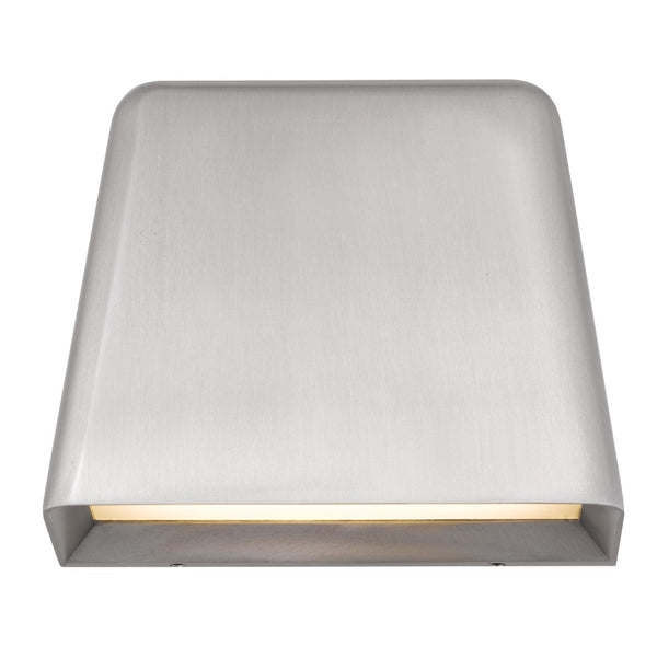 English Elm 5.5 Inch Aluminum Led Wall Sconce Dimmable Selectable Cct for Bath or Hallway Brushed Chrome B370P416099
