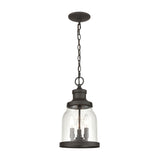 Renford 8'' Wide 3-Light Outdoor Pendant