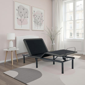 English Elm Twin Xl Steel Adjustable Base with Voice Control Zero Gravity and Wireless Charging B210P286892