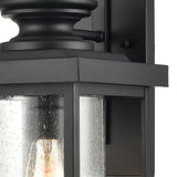 Minersville 21'' High 1-Light Outdoor Sconce - Matte Black 45451/1 Elk Lighting