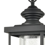 Minersville 23'' High 1-Light Outdoor Post Light - Matte Black 45454/1 Elk Lighting