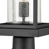 Minersville 23'' High 1-Light Outdoor Post Light - Matte Black 45454/1 Elk Lighting